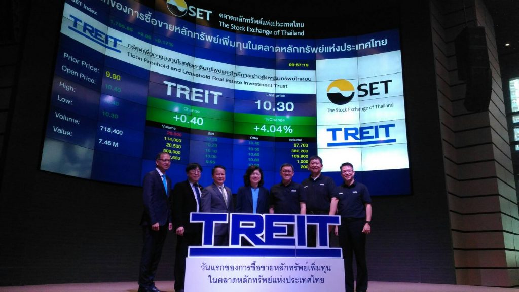 สรุปข้อมูลกองทุนรวมอสังหาริมทรัพย์และ REIT
