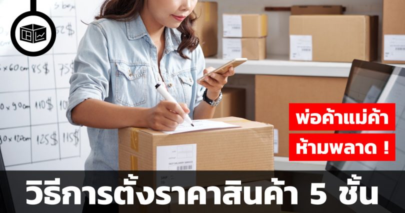 วิธีการตั้งราคาสินค้า