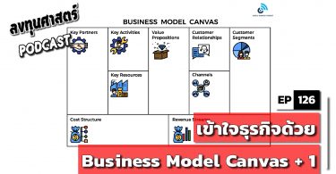 เข้าใจธุรกิจด้วย Business Model Canvas + 1