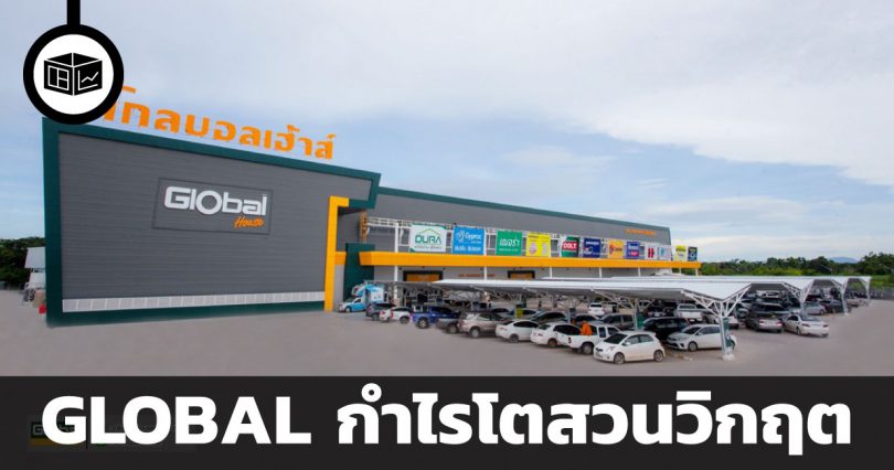 โรคระบาดแต่คนยังซ่อมบ้าน GLOBAL กำไรโตสวนวิกฤต
