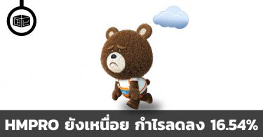 HMPRO ยังเหนื่อย กำไรลดลง 16.54%