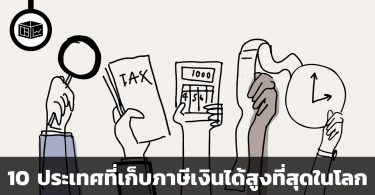 10 ประเทศที่เก็บภาษีเงินได้สูงที่สุดในโลก และความสัมพันธ์ต่อคุณภาพชีวิตประชากร