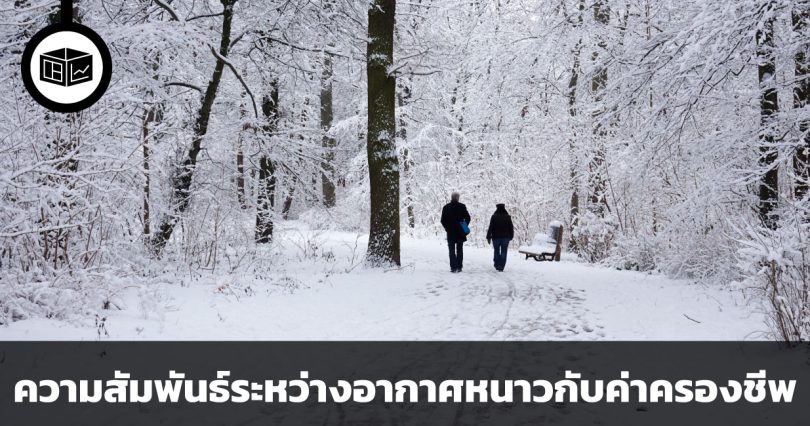ความสัมพันธ์ระหว่างอากาศหนาวกับค่าครองชีพ