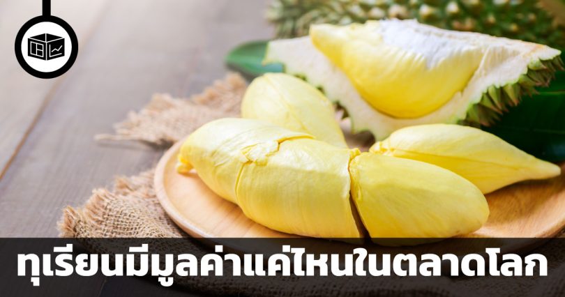 คุณค่าที่ซ่อนไว้ใต้หนามแหลม ทุเรียนมีมูลค่าแค่ไหนในตลาดโลก
