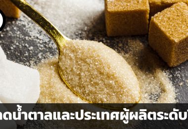 ตลาดน้ำตาลและประเทศผู้ผลิตระดับโลก
