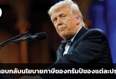 ประเทศคู่ค้าของสหรัฐอเมริกาตอบกลับนโยบายภาษีของทรัมป์อย่างไร 